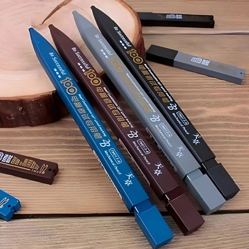 Conjunto de Lápis Mecânico 2B, - Staedtler Pencil Lumocolor avaliação e preço