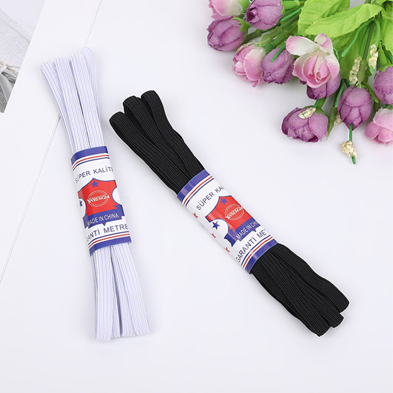 Faixa elástica plana de 7mm, l - Sewing Latex avaliação e preço